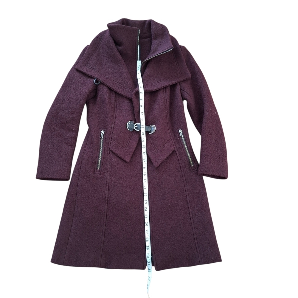 Soia & Kyo outershell Burgundy winter coat Made in Canada Soïa & Kyo - Picture 9 of 14
